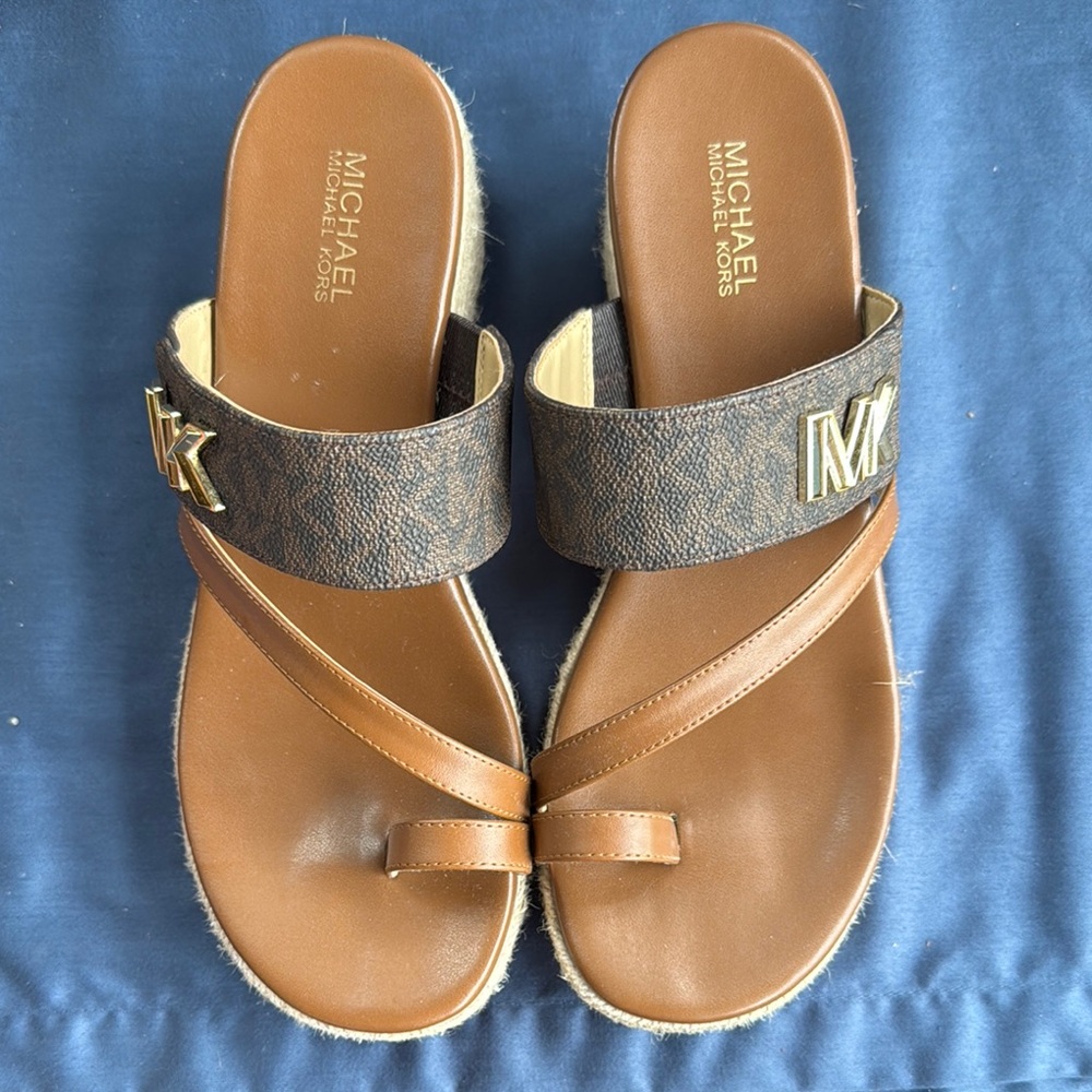 Michael Kors Brown Sandals